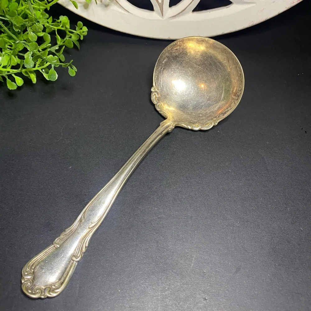Vintage‎ Wheatley Bros A1 Silver-Plated Ladle
